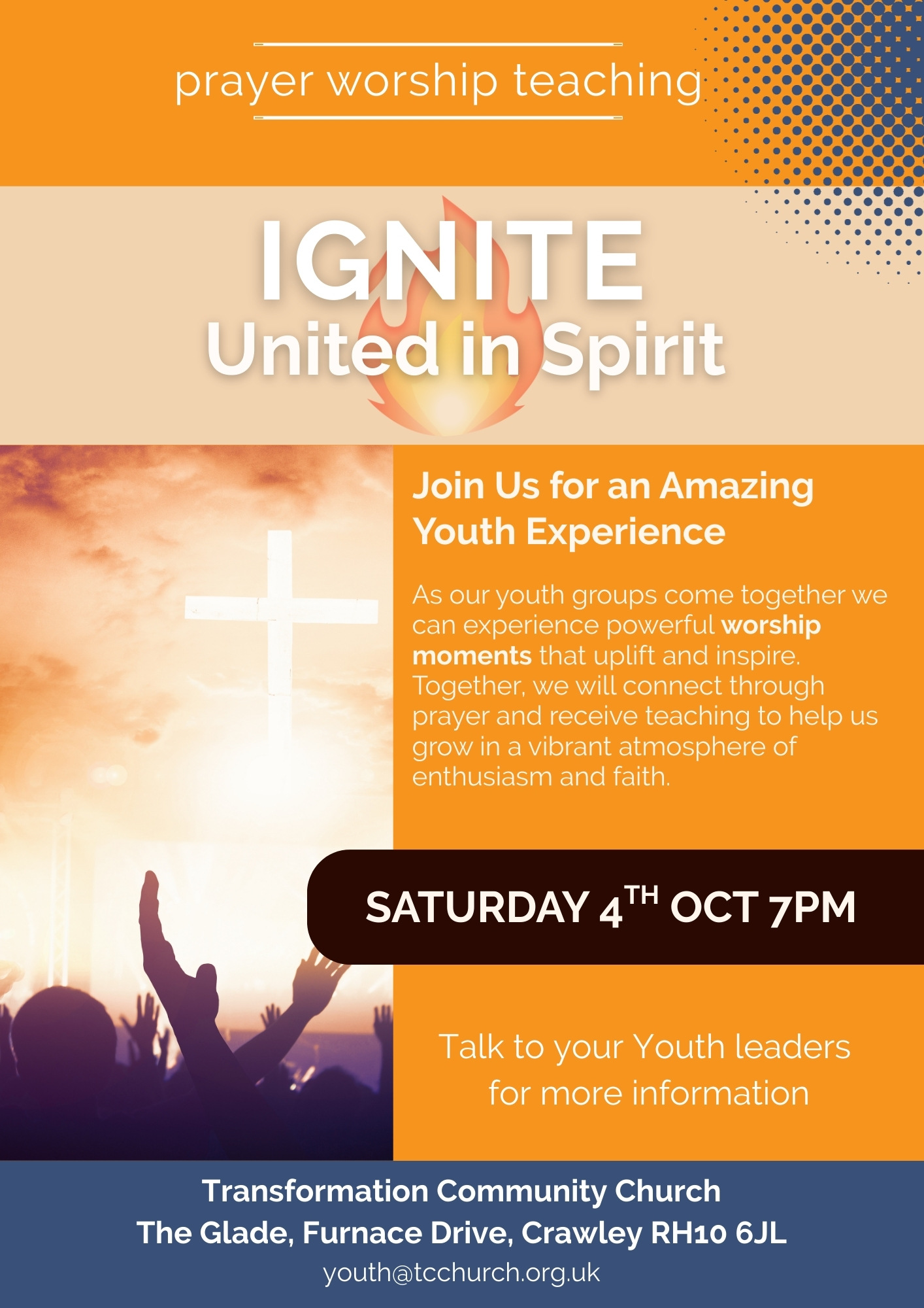 Youth Event Oct 25 Ignite Unit